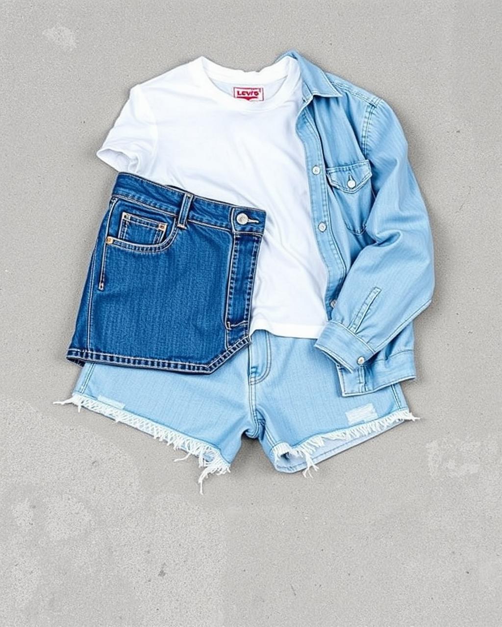 Levi's 3 Piece Summer Denim Box